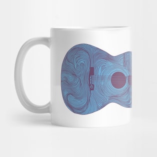 Dave Matthews Guitar Lyrics Mug